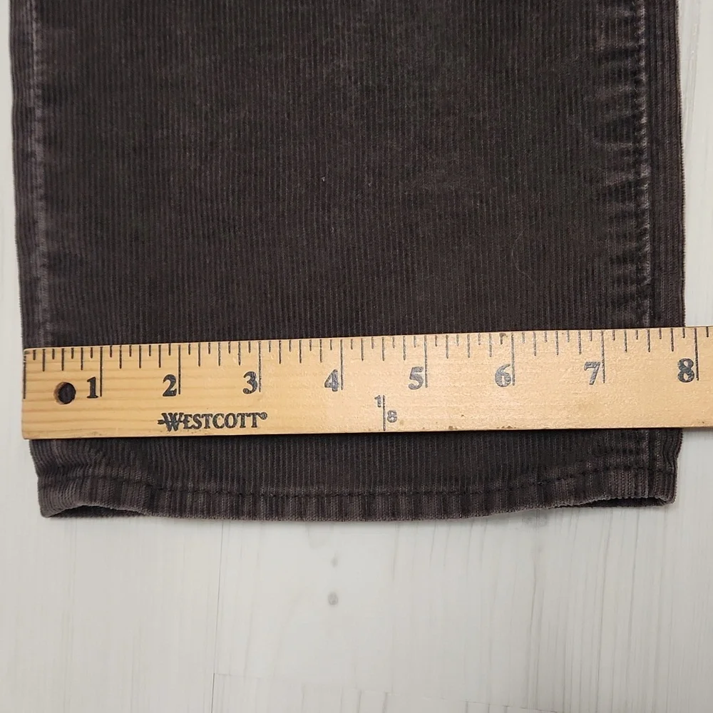 ​J.CREW 484 Slim Fit Corduroy Pants 36x32 Dark Grey Charcoal Preppy Minimalist